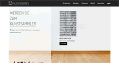 Desktop Screenshot of 52masterworks.com